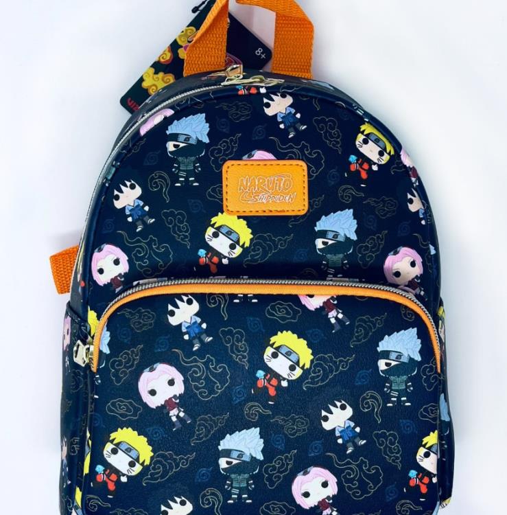 Funko Loungefly Naruto Shippuden Team 7 All-Over-Print Mini Backpack - Image 2