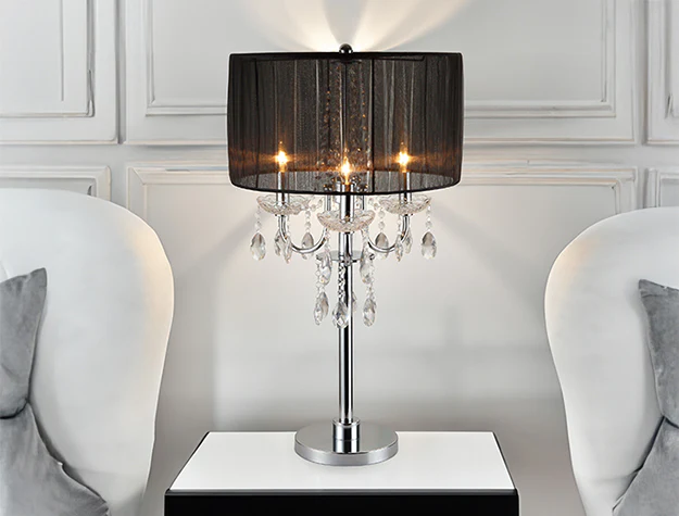 Chandelier Table Touch Lamp 29.5"h - Image 1