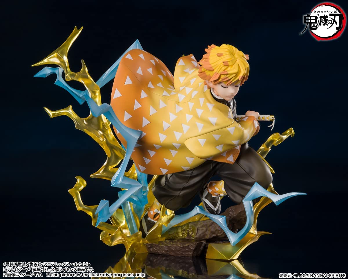 Bandai Zenitsu Agatsuma Thunderclap FiguartsZERO - Image 3