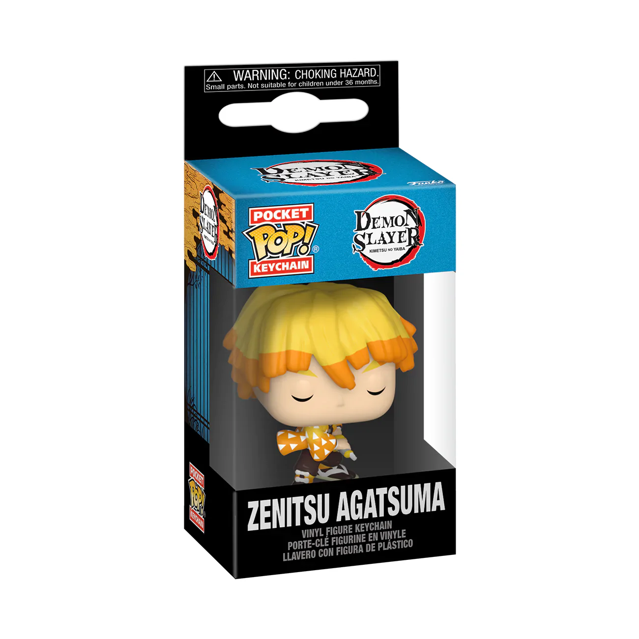 Funko Pop! Keychain: Demon Slayer - Zenitsu Agatsuma - Image 2