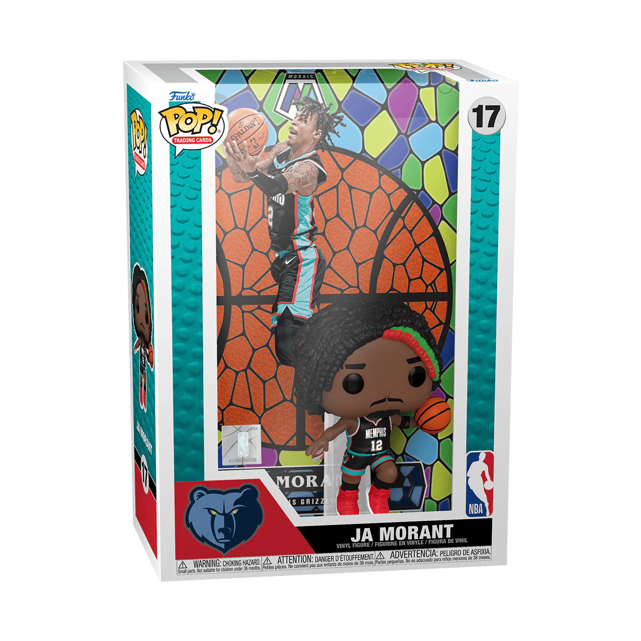 Funko Pop! Trading Cards: NBA - Ja Morant Mosaic - Image 2