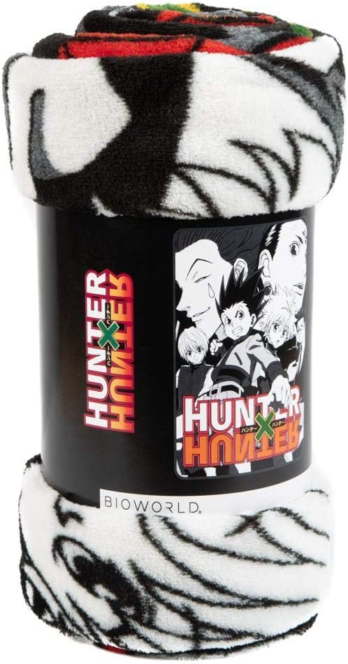 Hunter X Hunter Anime Licensed Comfy Fleece Throw Blanket 45in. By 60in. - Image 2