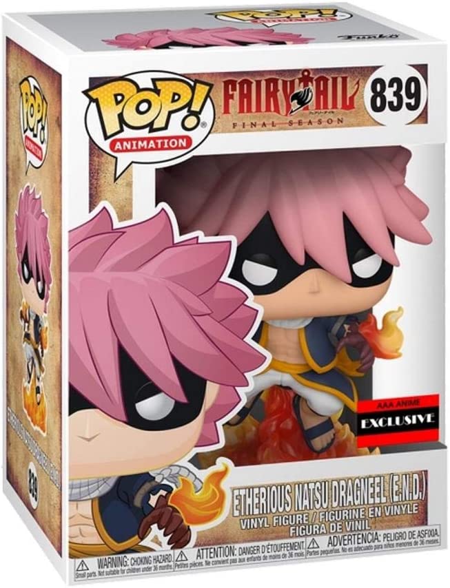 Funko Pop! Fairy Tail Etherious Natsu Dragneel (END) Exclusive Vinyl Figure - Image 1