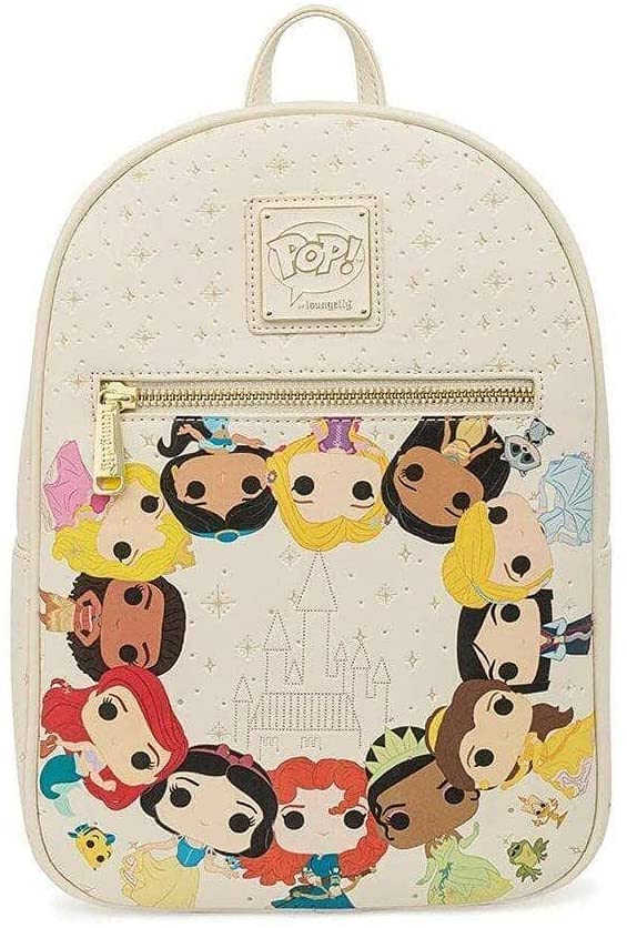 Loungefly POP Disney Princess Circles Mini Backpack Bag - Image 1