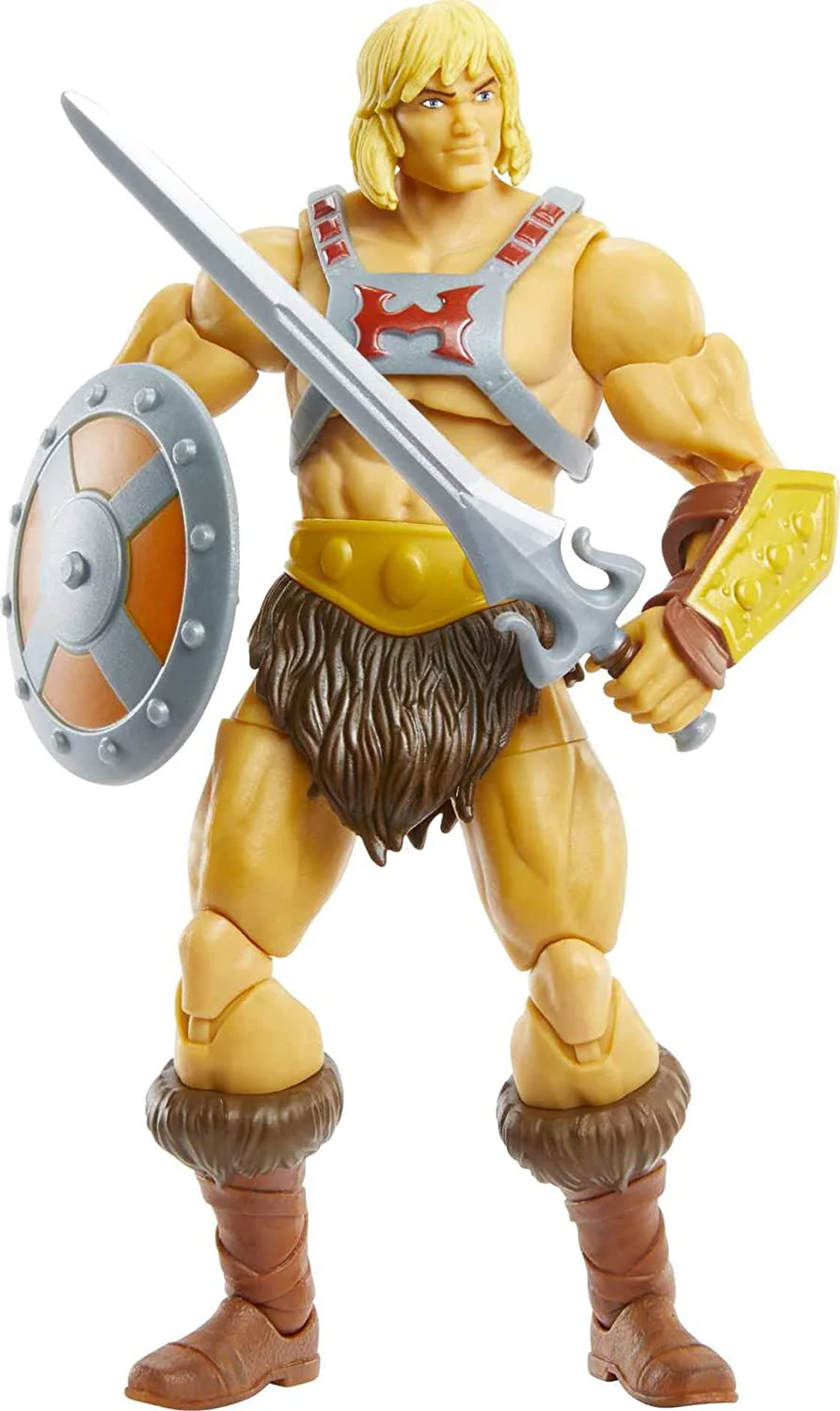 Masters of the Universe Masterverse Collection Revelation Battle He-Man 7-in Action Figure - Image 3