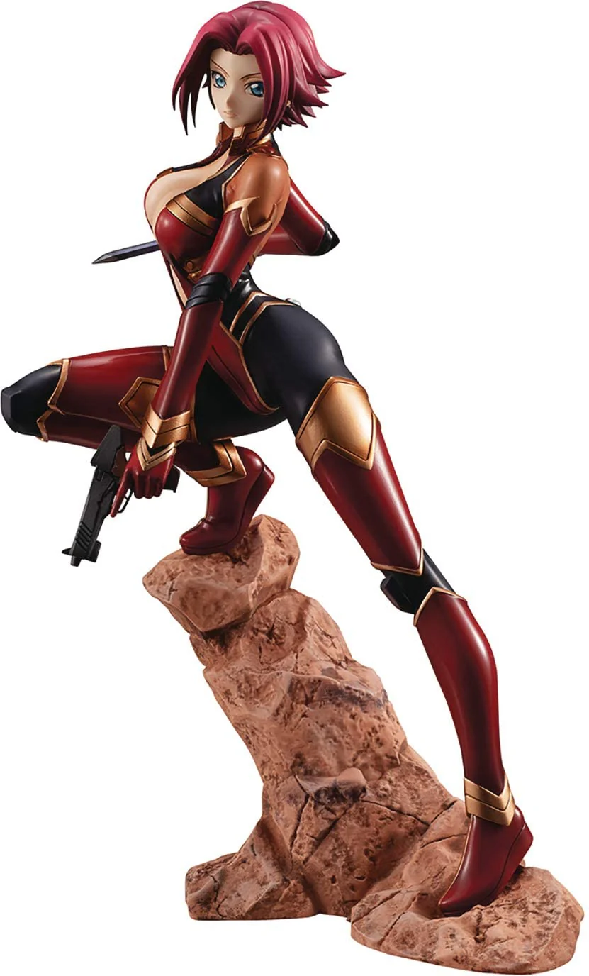Megahouse G.E.M. Code Geass Lelouch of The Re;surrection Kouzuki Karen Ver. Pilot Suit Statue - Image 1