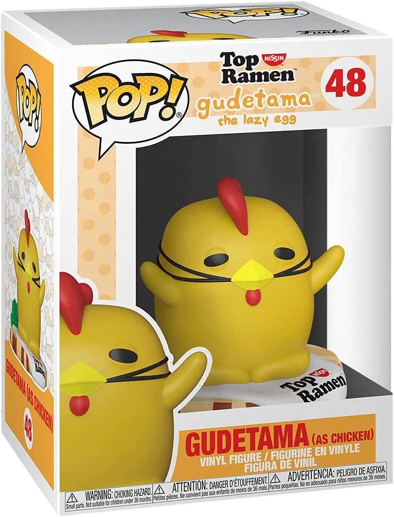Funko Pop! Sanrio: Gudetama X Nissin - Chicken Gudetama Vinyl Figure - Image 2