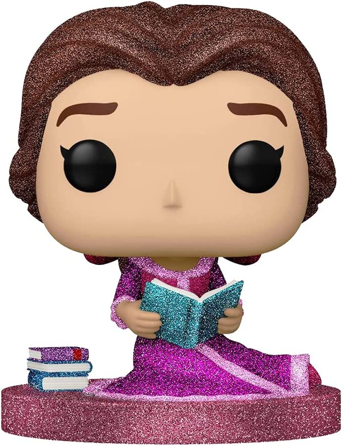 Funko Pop! Disney: Princess - Belle Glitter Diamond Collection Hot Topic Exclusive - Image 1