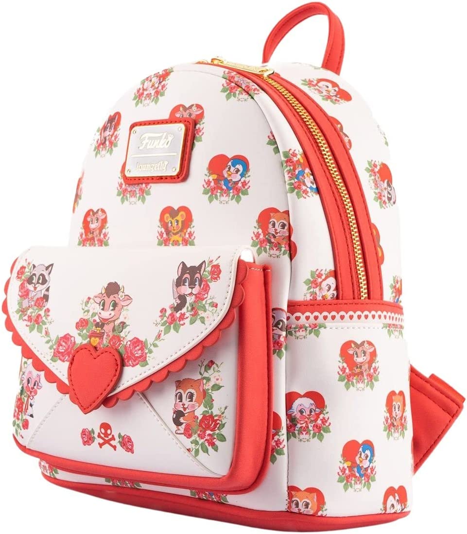 Loungefly Women's Funko Villainous Valentines Double Strap Shoulder Bag Purse - Image 2