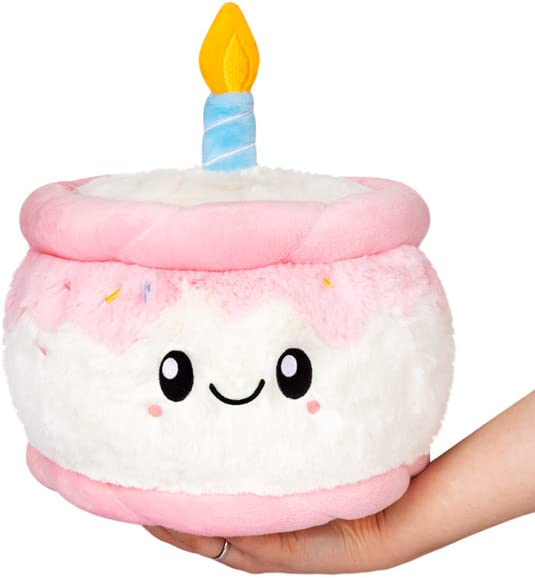 Squishable Mini Comfort Food Happy Birthday Cake 7'' Plush - Image 1