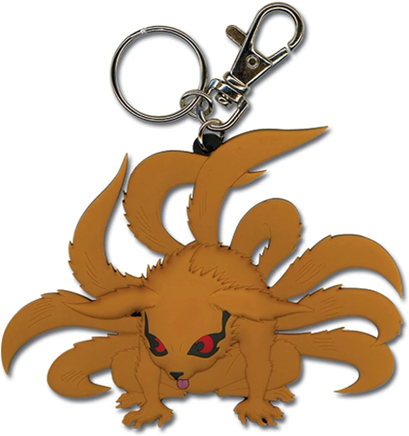 Naruto Kurama Nine Tails Fox Keychain Great Eastern Entertainment - Image 1