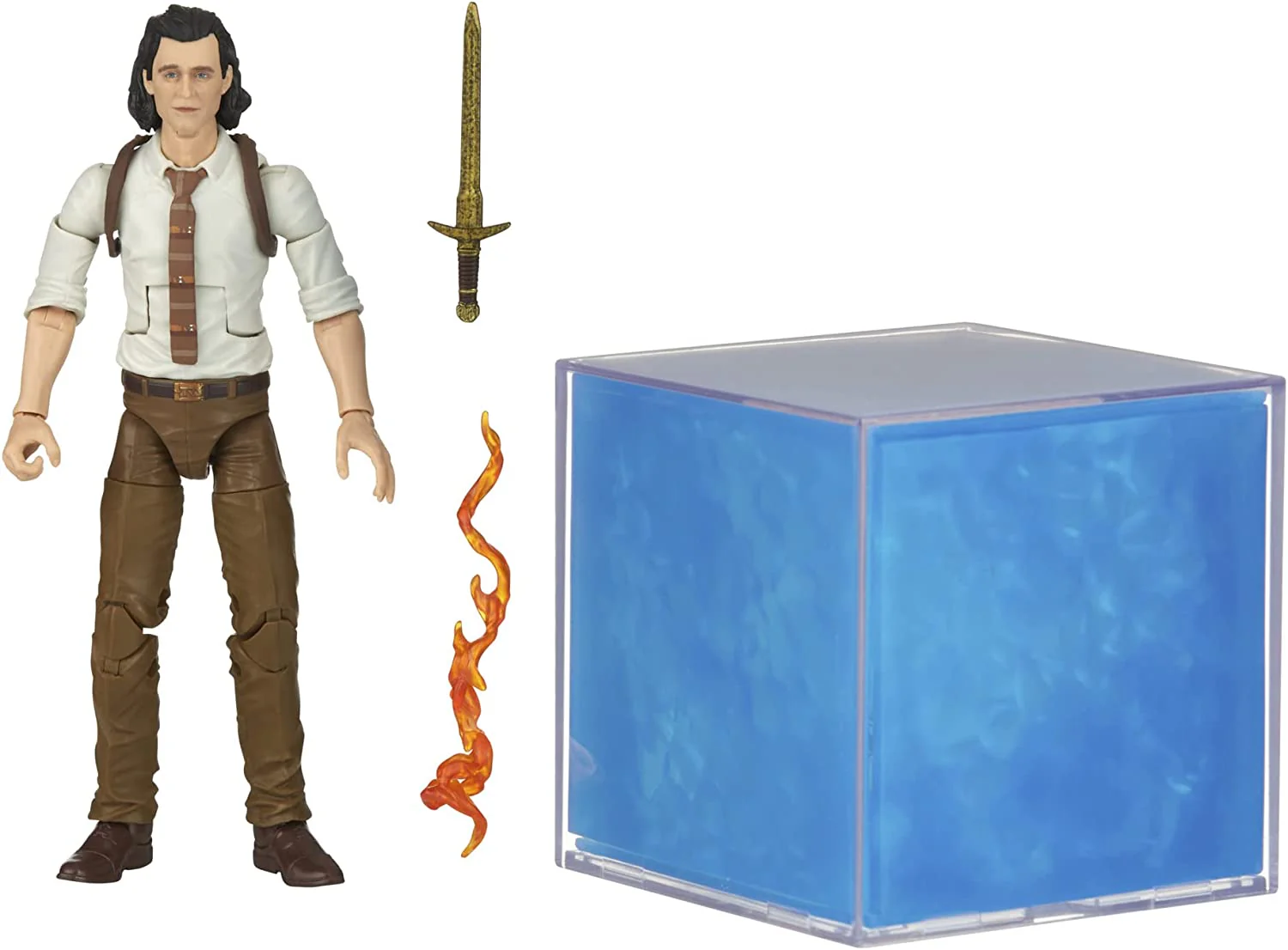 Marvel Legends Series Tesseract Electronic With Light FX Loki 6” Action Figure - Image 1