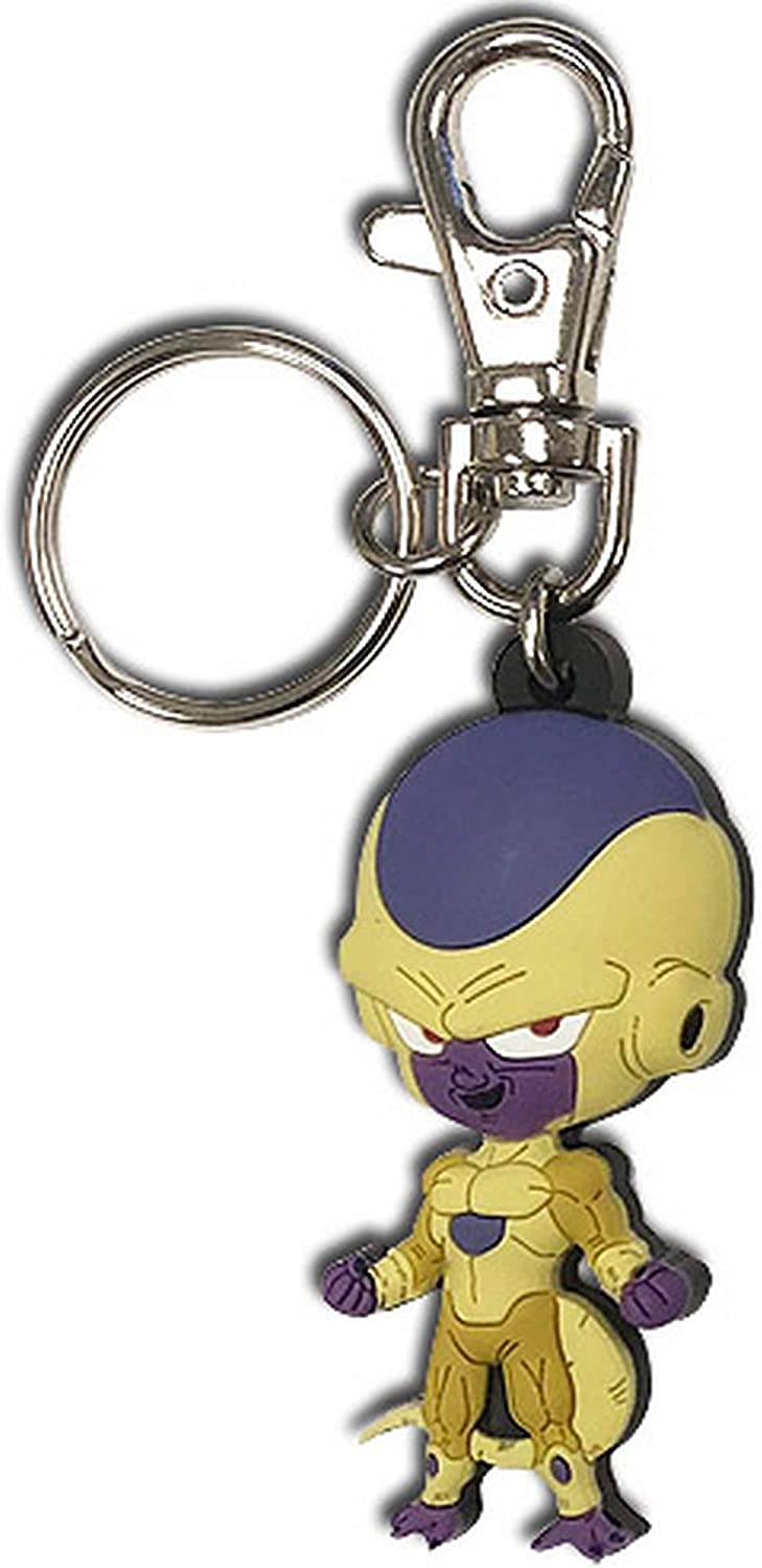 Dragon Ball Super Resurrection F - Golden Frieza PVC Keychain Great Eastern Entertainment - Image 1