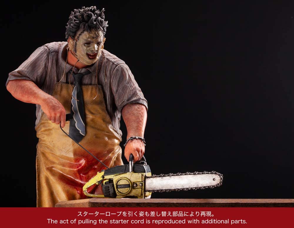 Kotobukiya The Texas Chainsaw Massacre: Leatherface (1974) ArtFX Statue - Image 3