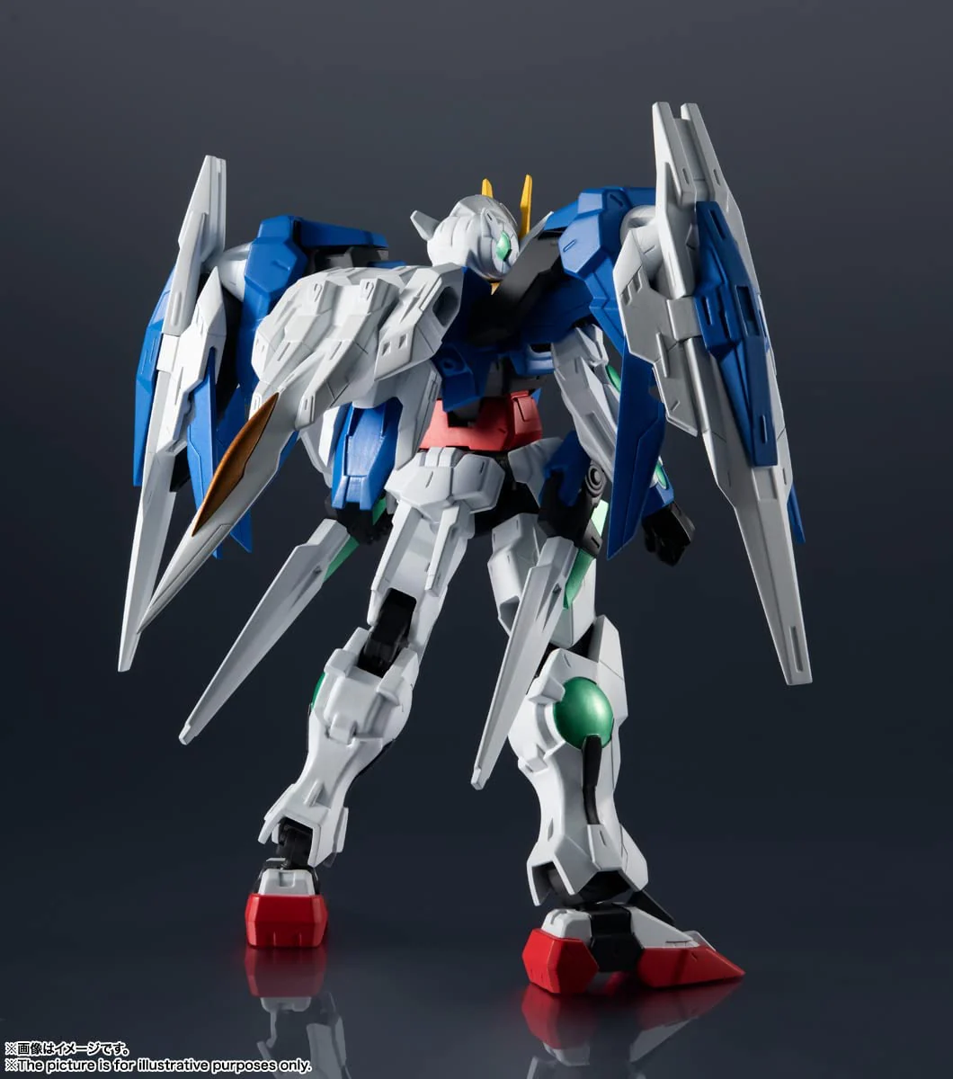 Tamashi Nations Mobile Suit Gundam GN-0000+GNR-010 00 Raiser Bandai Spirits Gundam Universe - Image 3