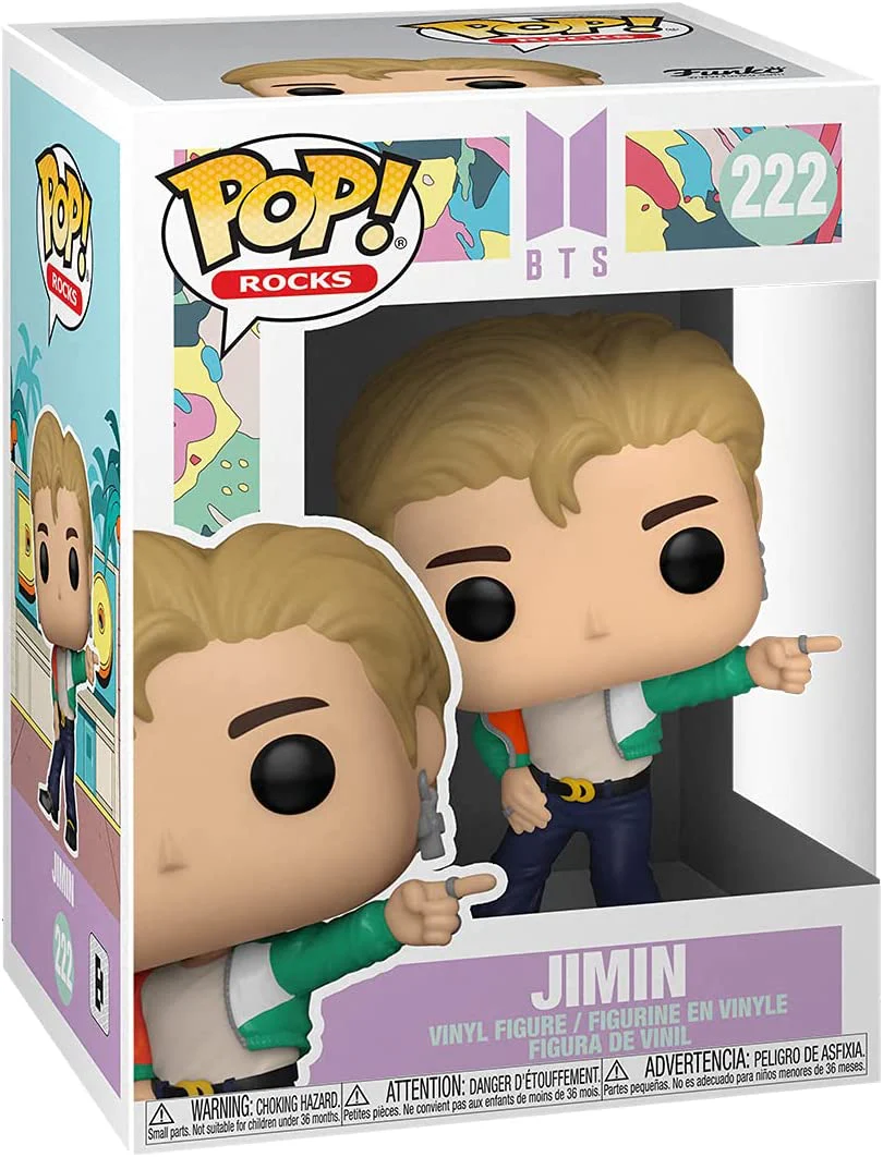 Funko Pop! Rocks: BTS - Dynamite- Jimin Vinyl Figure - Image 2