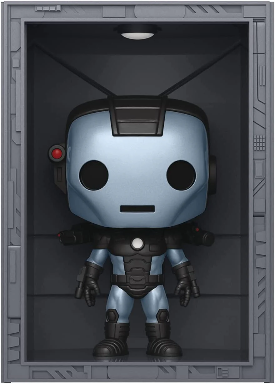 Funko Pop! Deluxe Marvel: Hall of Armor Mk11 War Machine #1037 PX Previews Exclusive - Image 1