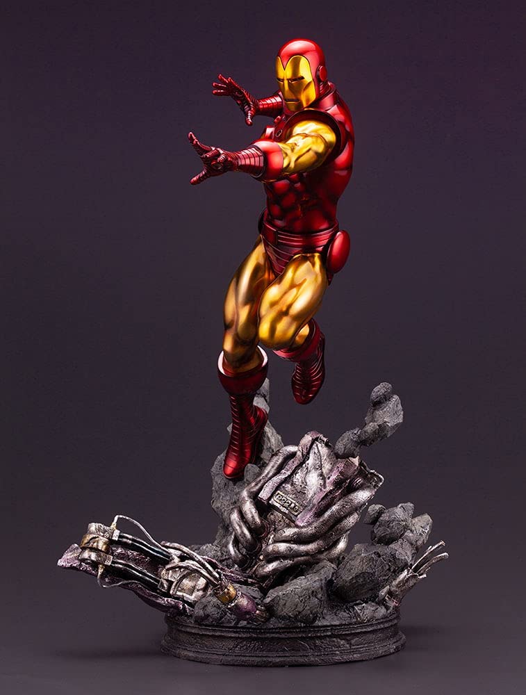 Kotobukiya Marvel Universe Avengers Iron Man FINE ART Statue - Image 3