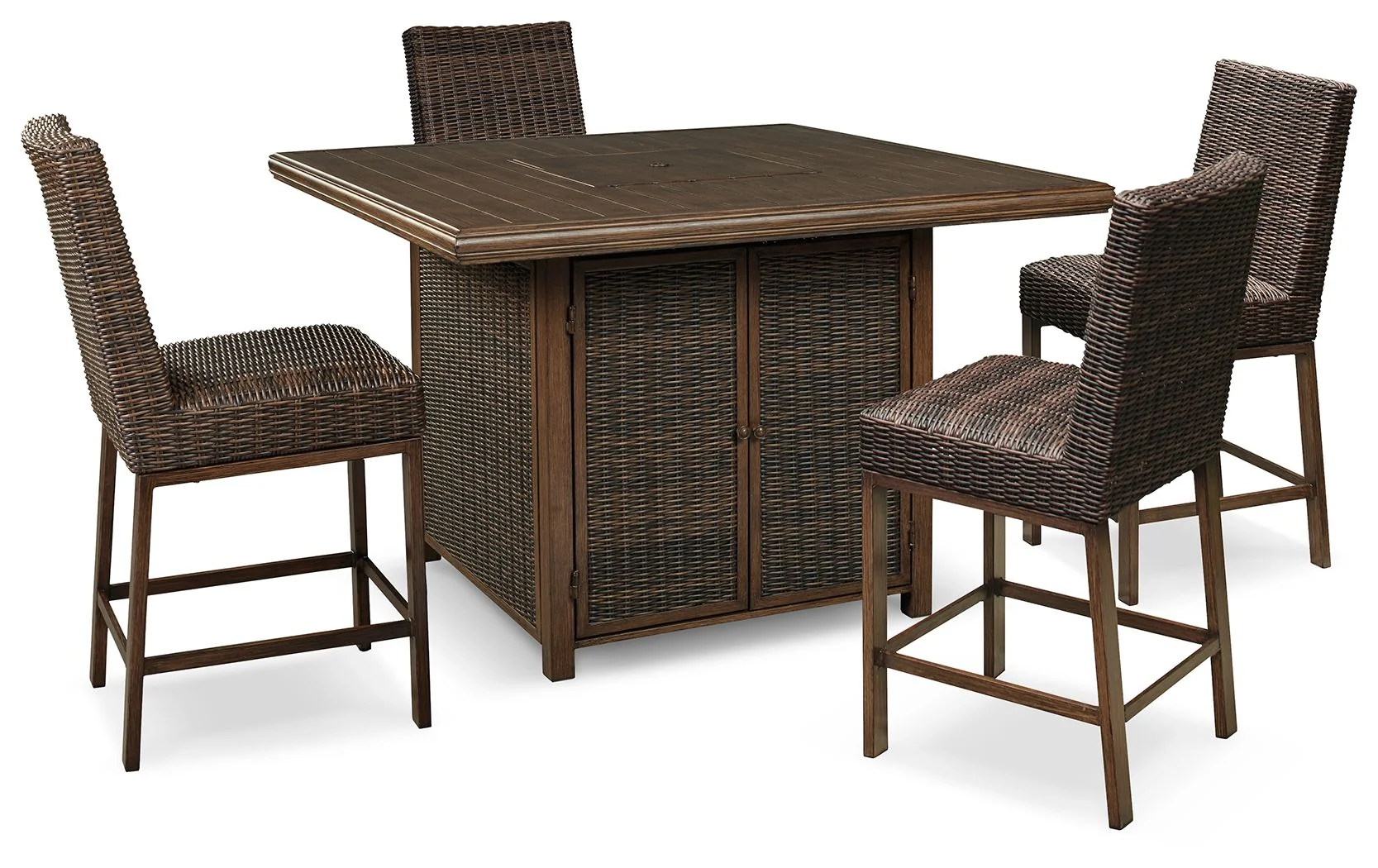 Paradise Trail - Outdoor Fire Pit Table Set - Image 2