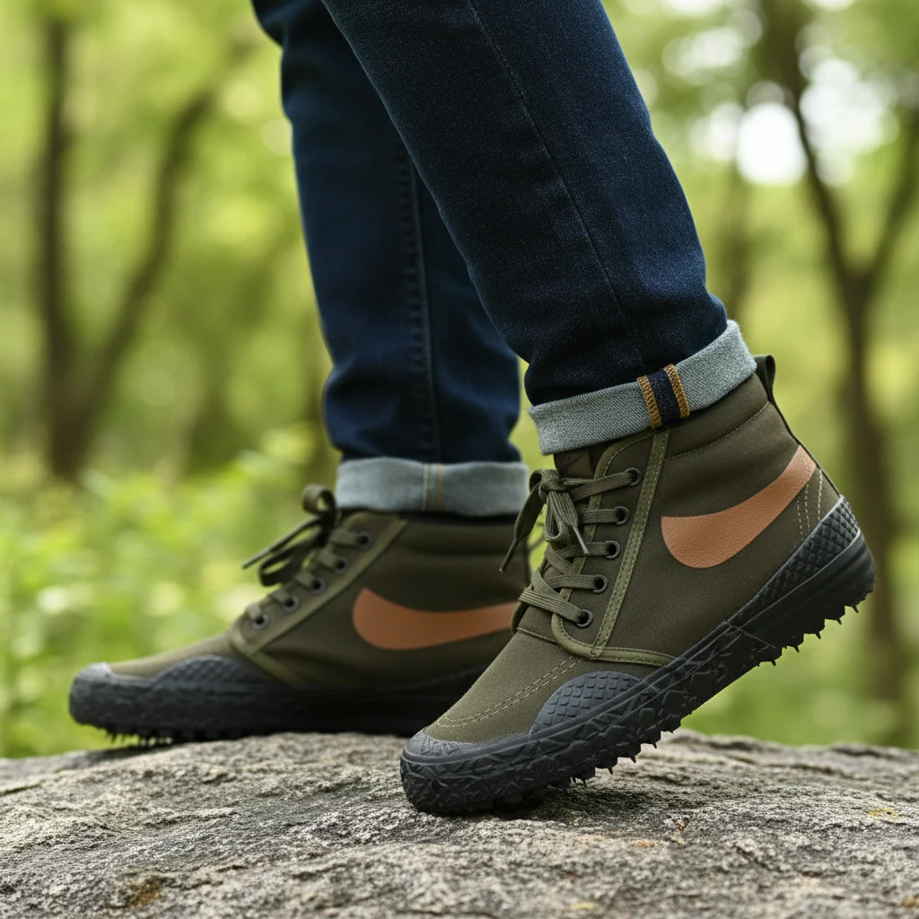 Outdoor Explorer Anti-Slip Waterproof Trekking Shoes - Image 2