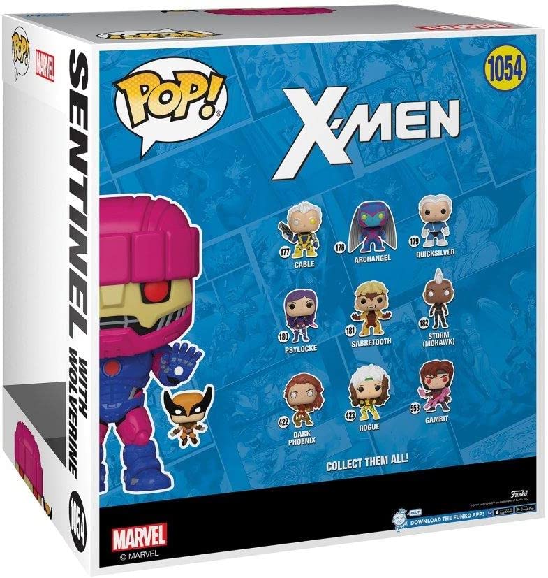 Funko Pop! Jumbo Marvel: X-Men - Sentinel with Wolverine #1054 PX Previews Exclusive - Image 2