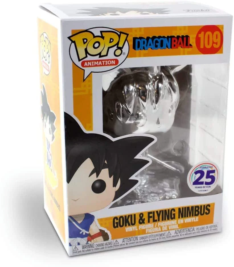 Funko Pop! Dragon Ball Goku & Flying Nimbus Exclusive Vinyl Figure - Image 1