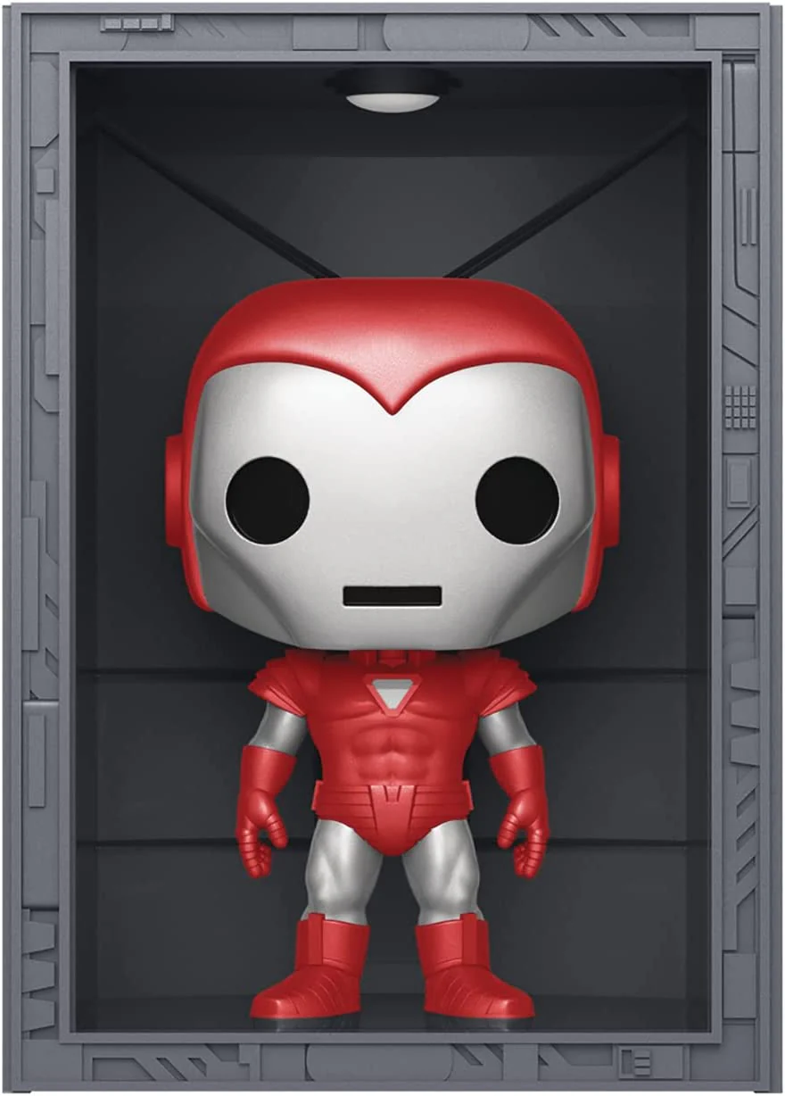 Funko Pop! Deluxe Marvel: Hall of Armor Silver Centurion #1038 PX Previews Exclusive