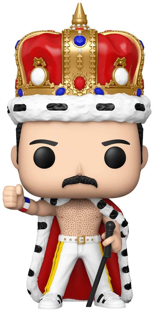 Funko Pop! Rocks: Freddie Mercury King Vinyl Figure - Image 1