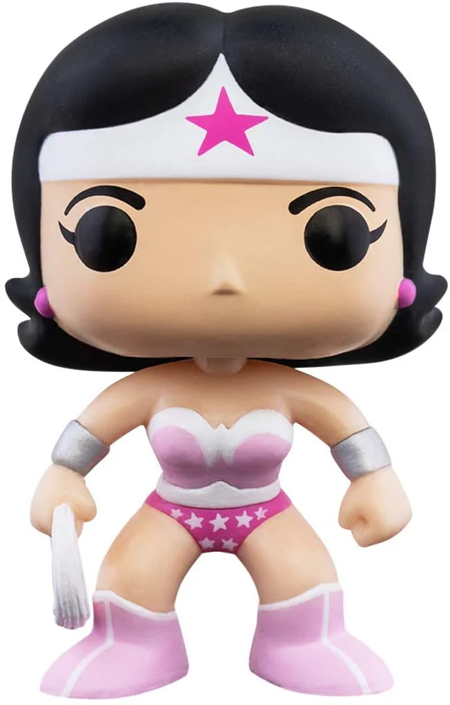 Funko Pop! DC Heroes: Breast Cancer Awareness - Wonder Woman Vinyl Figure - Image 1