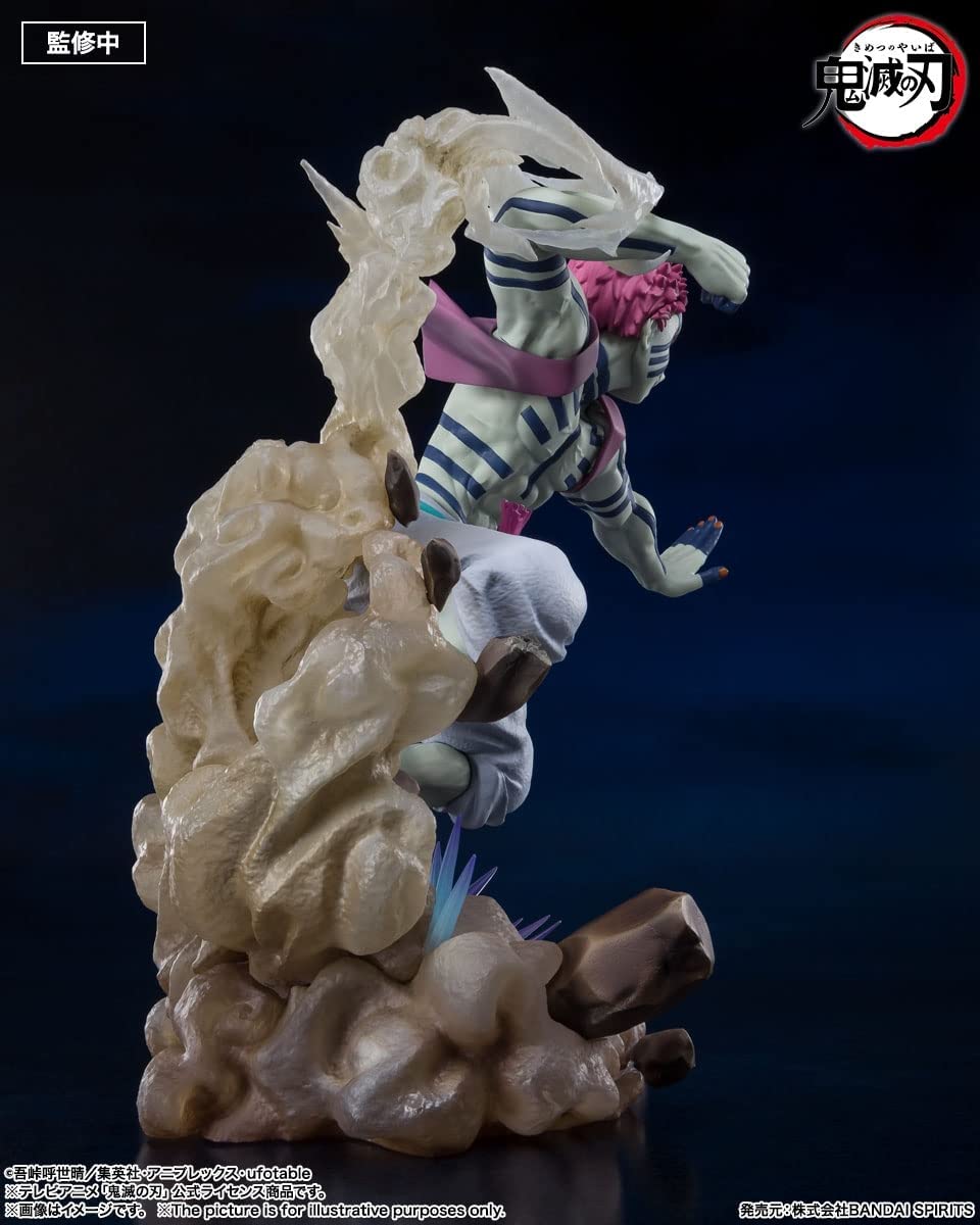 Tamashi Nations - Demon Slayer: Kimetsu no Yaiba - Akaza Upper Three Bandai Spirits FiguartsZERO - Image 3