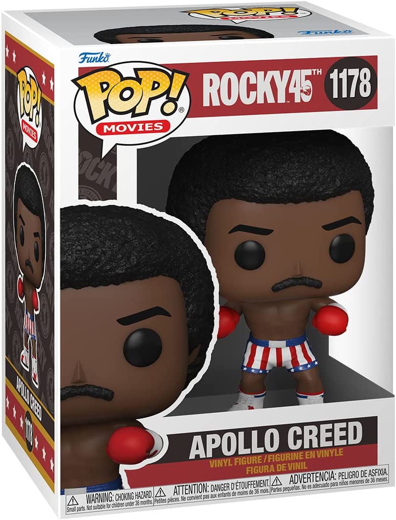 Funko Pop! Movies: Rocky 45th Anniversary - Apollo Creed Vinyl Figure - Image 2