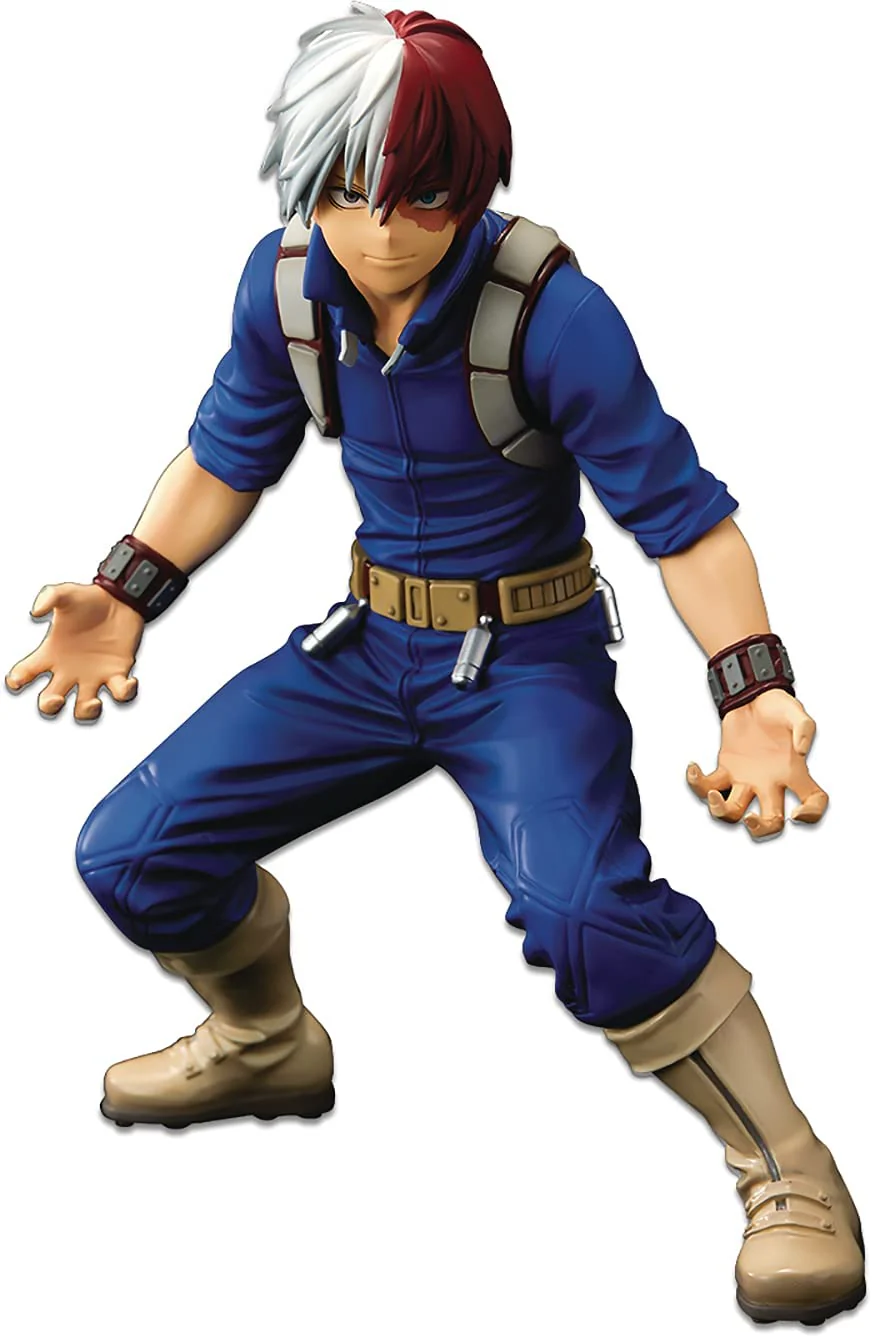 Banpresto My Hero Academia Shoto Todoroki Super Master Stars Piece Figure - Image 1