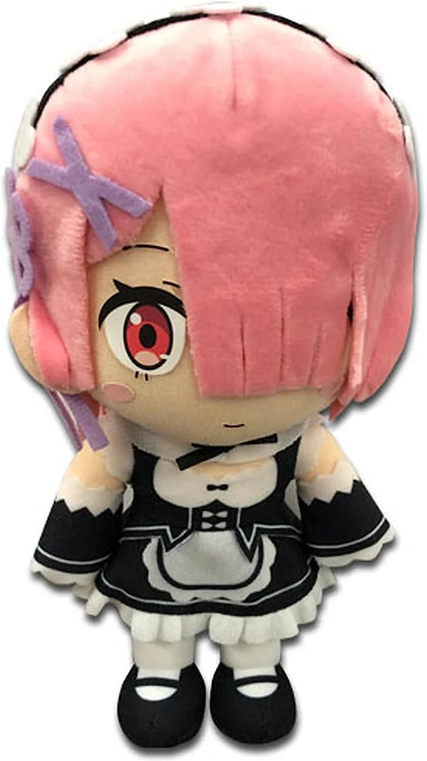 Great Eastern Re:Zero - Starting Life in Another World Ram Anime 8" Plush - Image 1