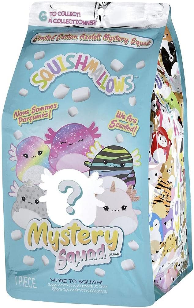Squishmallows Limited Edition Axolotl Mystery Squad 8in Scented Mystery Plush - Image 1
