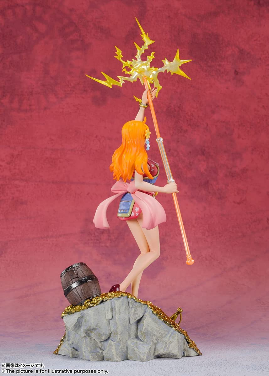 Tamashi Nations One Piece Nami WT100 Eiichiro Oda DAIKAIZOKU HYAKKEI Bandai Spirits Figuarts Zero - Image 3