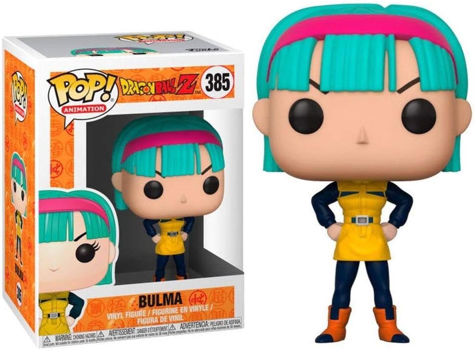 Funko Pop Animation Dragon Ball Z Bulma (Yellow Outfit) Vinyl Figure - Image 2
