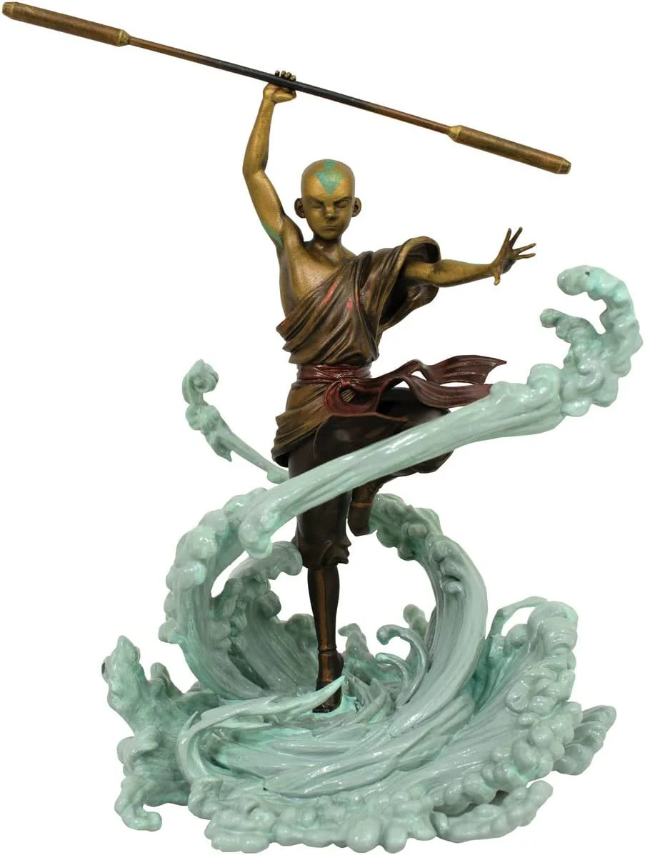 Diamond Select Toys Avatar Gallery Aang SDCC 2022 Exclusive PVC Statue - Image 1