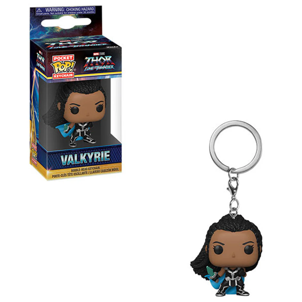 Funko Pop! Keychain: Marvel Studios Thor: Love and Thunder – Valkyrie