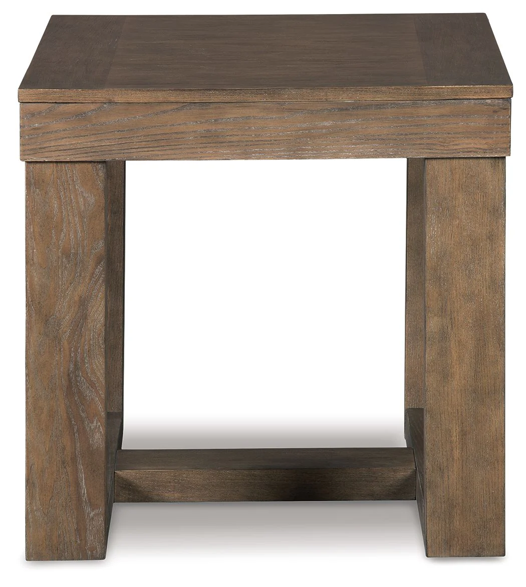 Cariton - Square End Table - Gray - Image 3