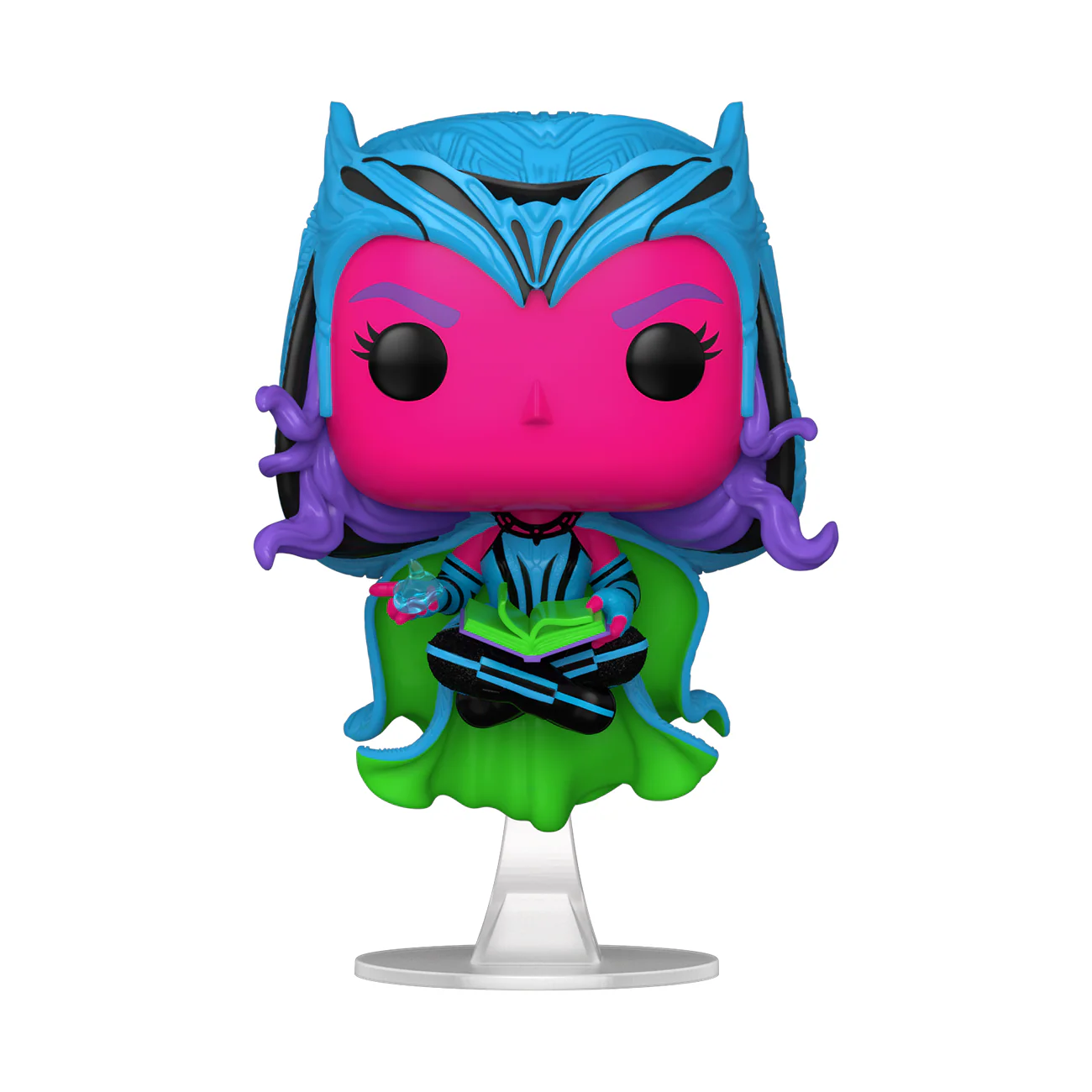 Funko Pop! Marvel Studios: WandaVision - Scarlet Witch Blacklight Exclusive - Image 1
