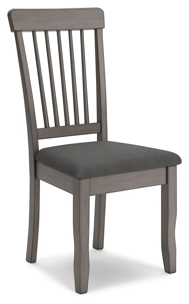 Shullden - Dining Room Side Chair (Set of 2) - Gray - Image 1