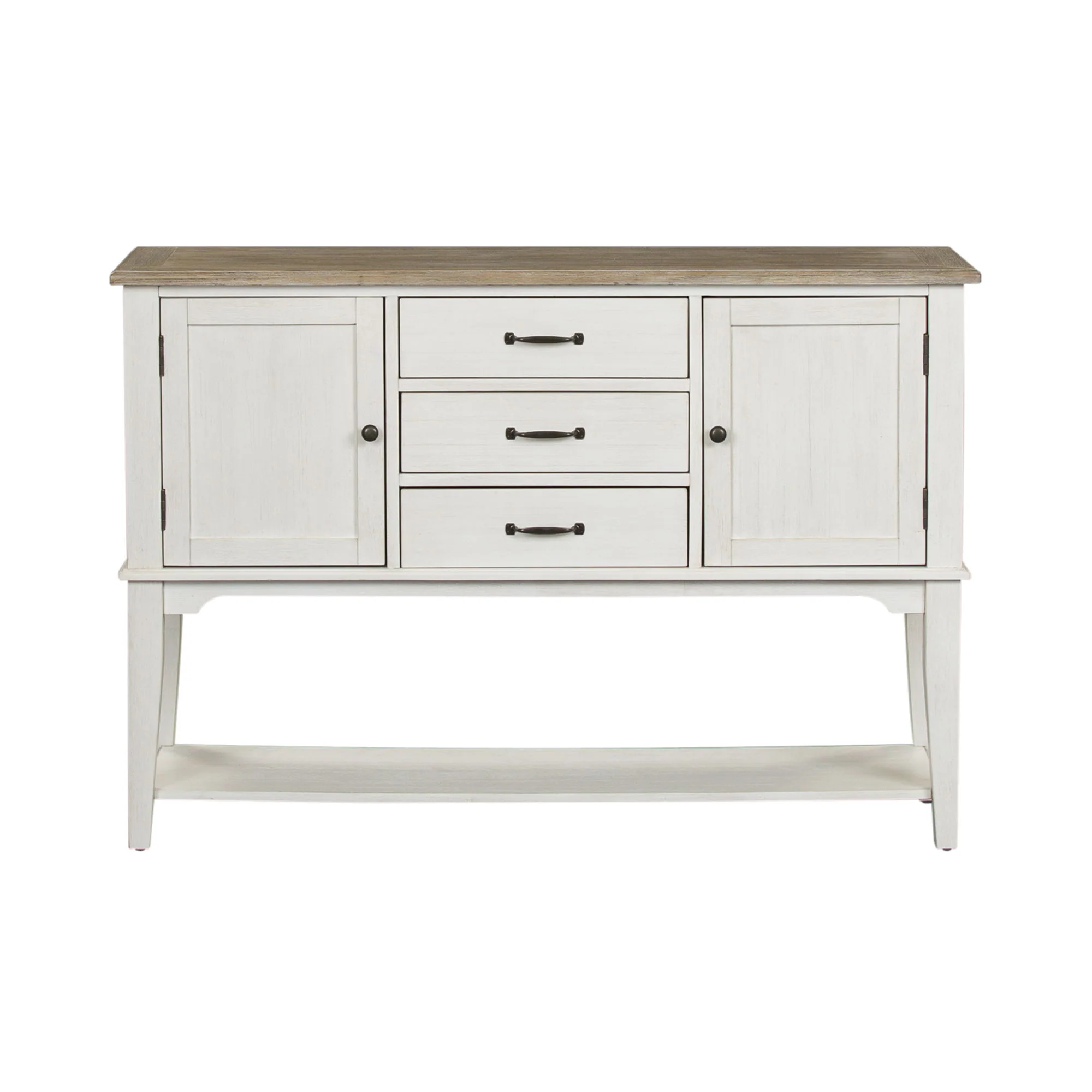 Summerville - Server - Soft White Wash / Wirebrushed Gray - Image 3