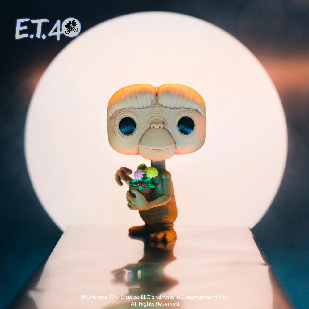 Funko Pop! Movies: E.T. The Extra-Terrestrial - E.T. with Flowers #1255 - Image 2
