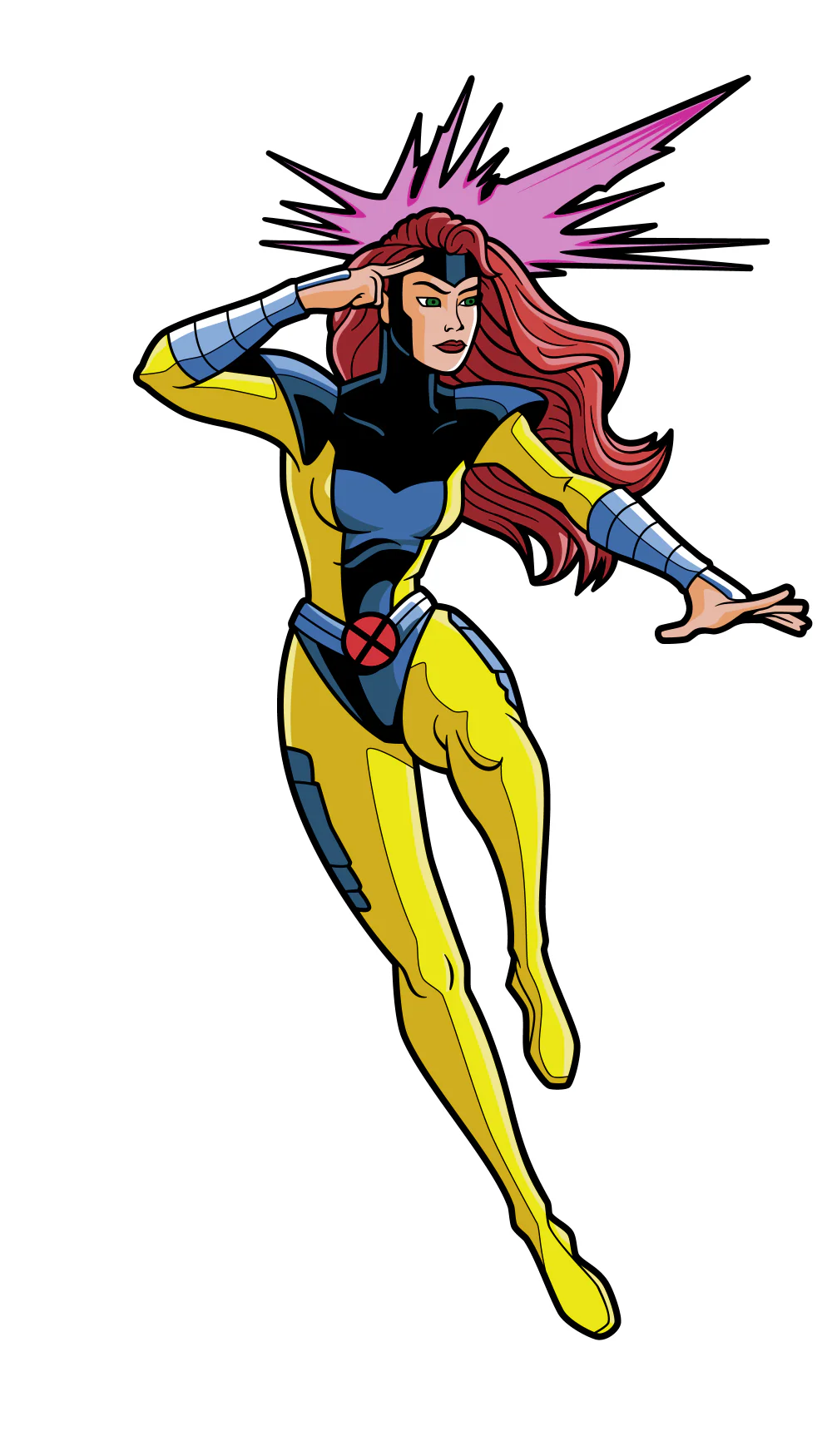 FiGPiN AP Artist Proof X-Men Animated Jean Grey 639 Collectible Enamel Pin - Image 1