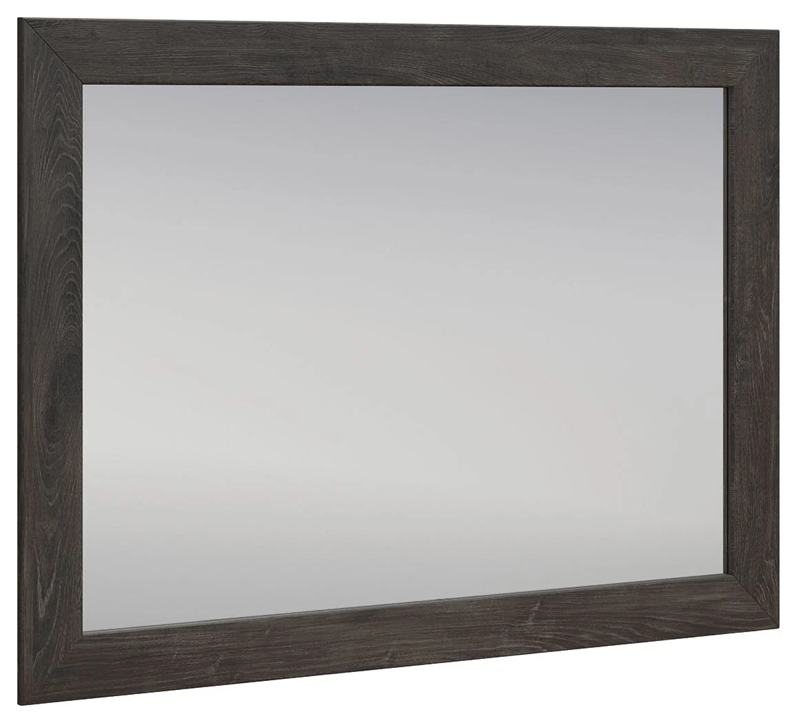Fraluna - Bedroom Mirror - Charcoal - Image 1
