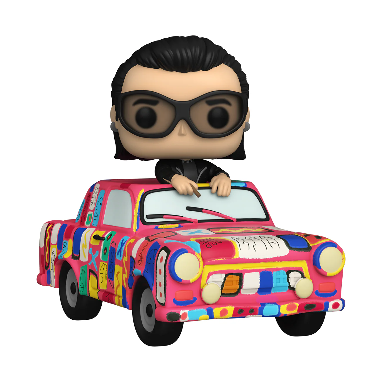 Funko Pop! Rocks Rides: U2 Zoo TV – Bono With Achtung Baby Car