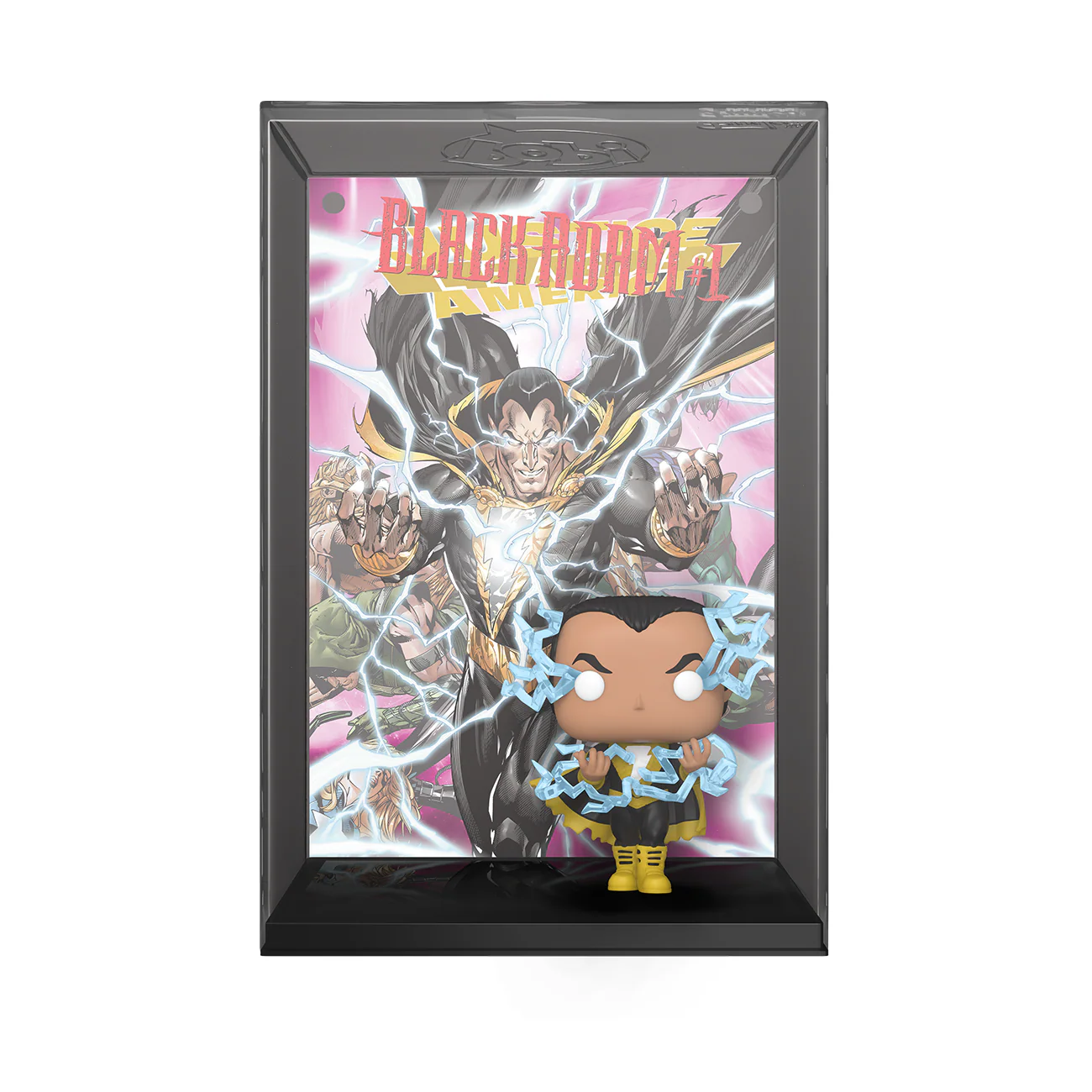 Funko Pop! Covers DC Comics: Justice League of America - Black Adam #1 Glow-in-the-Dark - Image 1