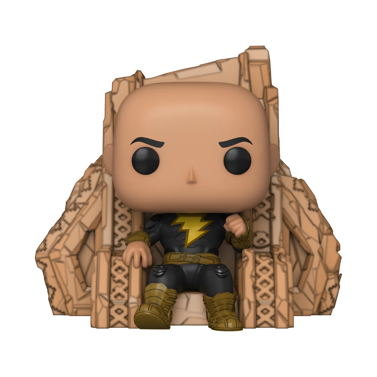 Funko Pop! Deluxe Movies: Black Adam - Black Adam on Throne #1239 - Image 1