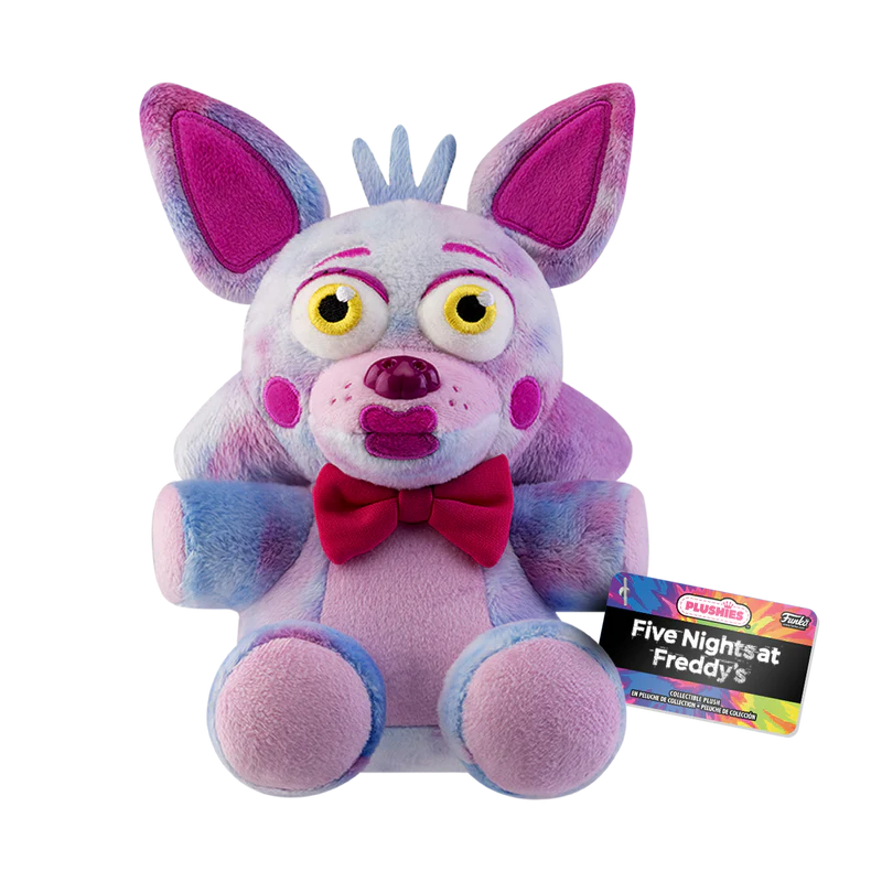 Funko Pop! Video Games Plush: Five Nights At Freddy's - Tie-Dye Funtime Foxy - Image 1