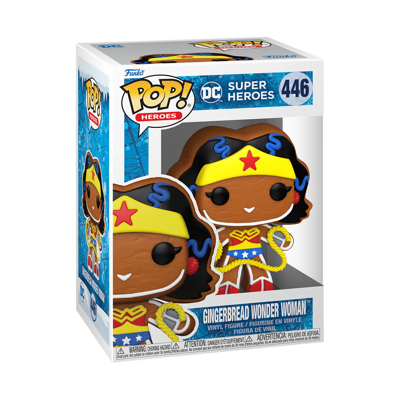 Funko Pop! Heroes: DC Comics Holiday - Gingerbread Wonder Woman #446 - Image 2